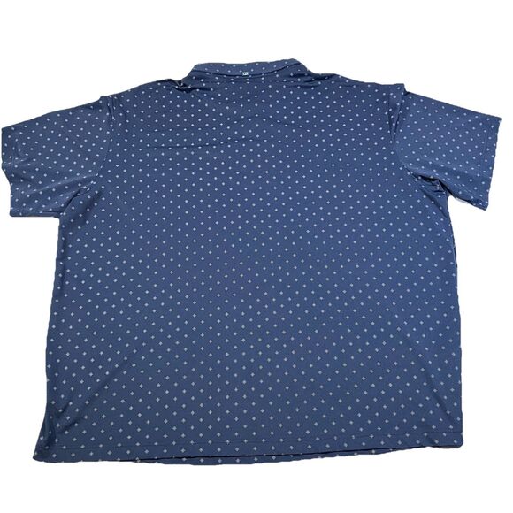 Cutter & Buck Virtue Eco Pique Tile Print Golf Polo Shirt Men's Size 4XB - Picture 8 of 8
